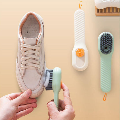 Multifunctional Liquid Shoe Cleaning Brush with Soap Dispenser