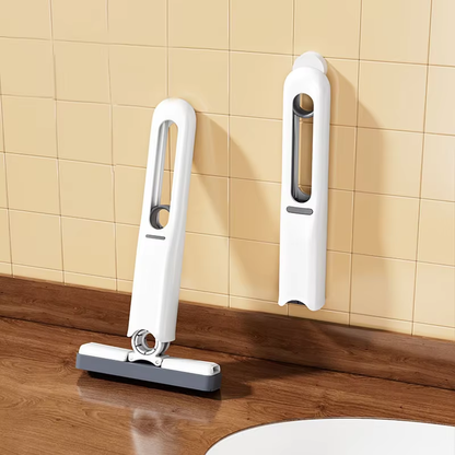 Mini Mop Kitchen Cleaning Tool Kitchen, Car Desk Office Self-Squeeze Short Mop