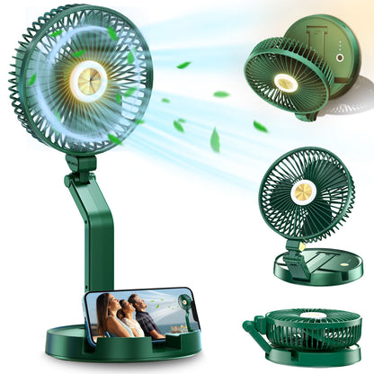 Powerful Rechargeable Table Fan