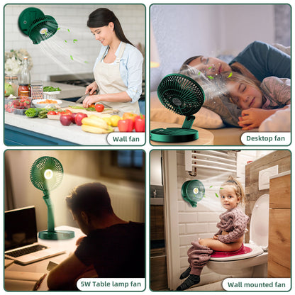 Powerful Rechargeable Table Fan